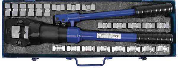 Crimpzangen-Satz hydraulisch 16 - 400 mm²