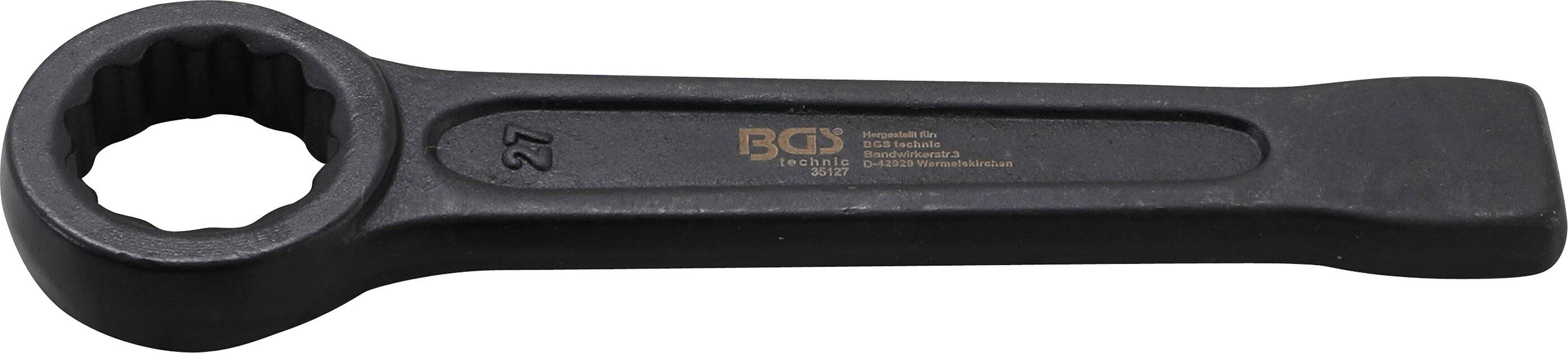 BGS 35127 Schlag-Ringschlüssel, SW 27 mm-0