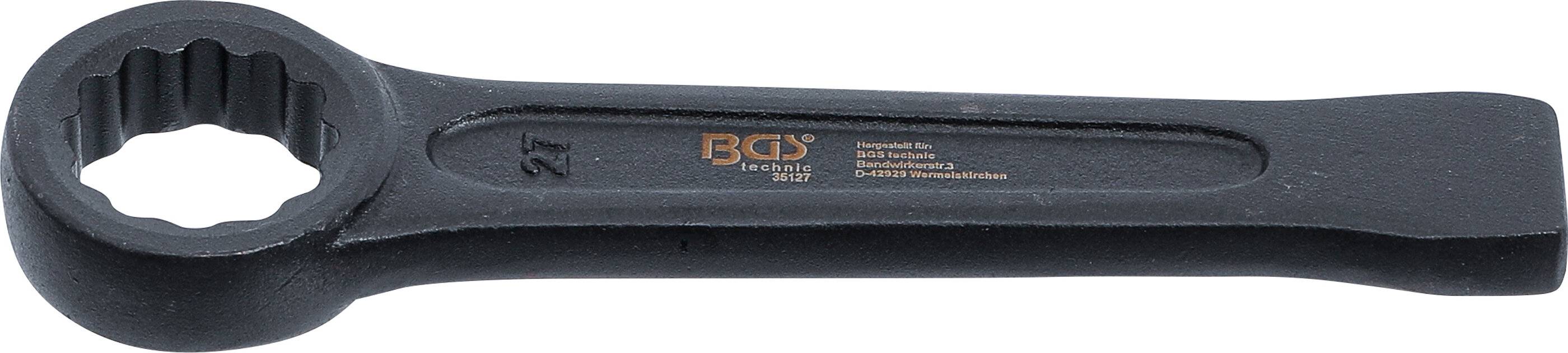 BGS 35127 Schlag-Ringschlüssel, SW 27 mm-1