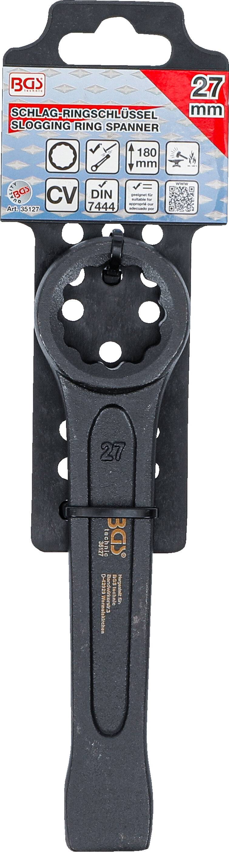 BGS 35127 Schlag-Ringschlüssel, SW 27 mm-2