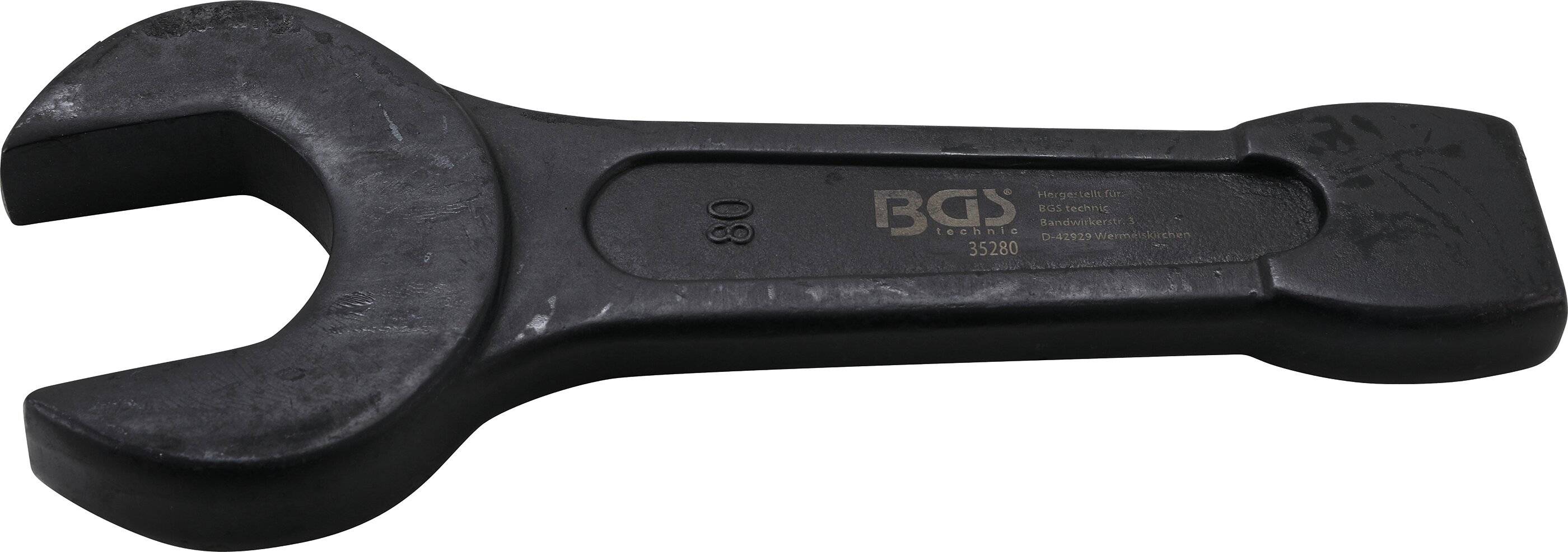 BGS 35280 Schlag-Maulschlüssel, SW 80 mm-2