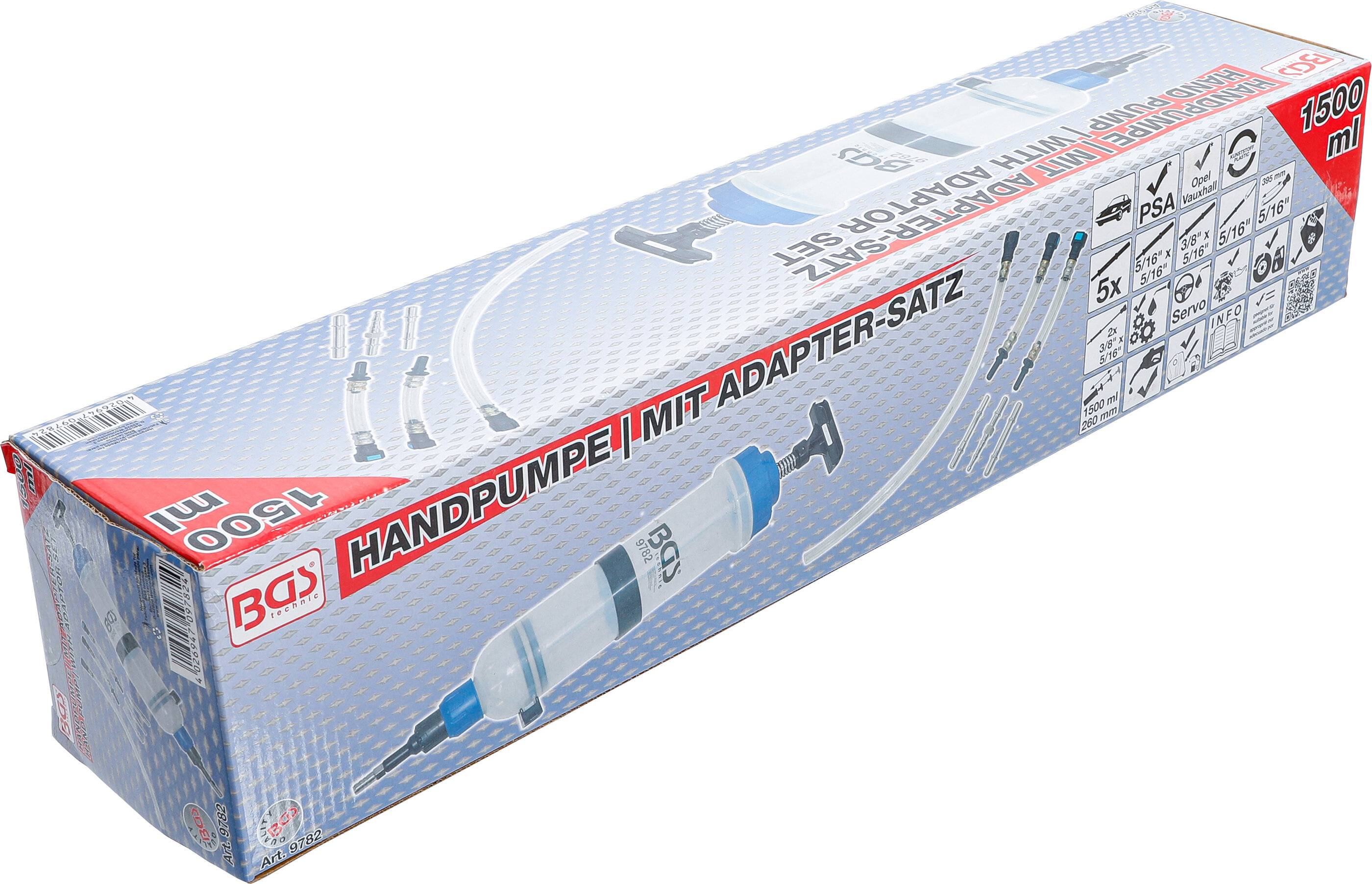 Handpumpe 1500 ml mit Adapter-Satz-4