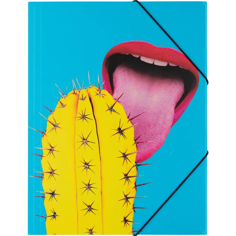 PAGNA Eckspannermappe "Mouth Zine Kultur", A4, PP-0