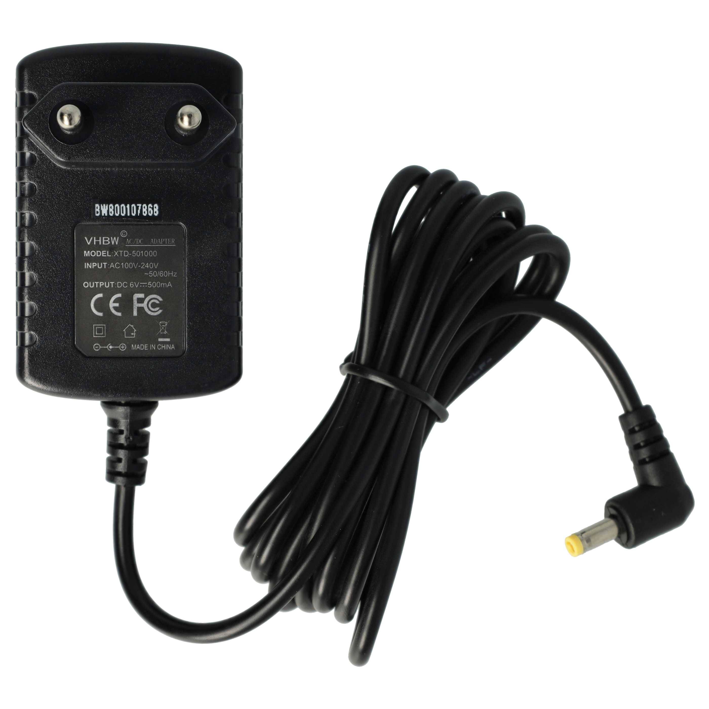 vhbw Netzteil Ladegerät kompatibel mit Omron M2 | M3, M300, M400, M500, M6, M7, M700, M8, M9, Evolv All-in-One, X3, X4-0