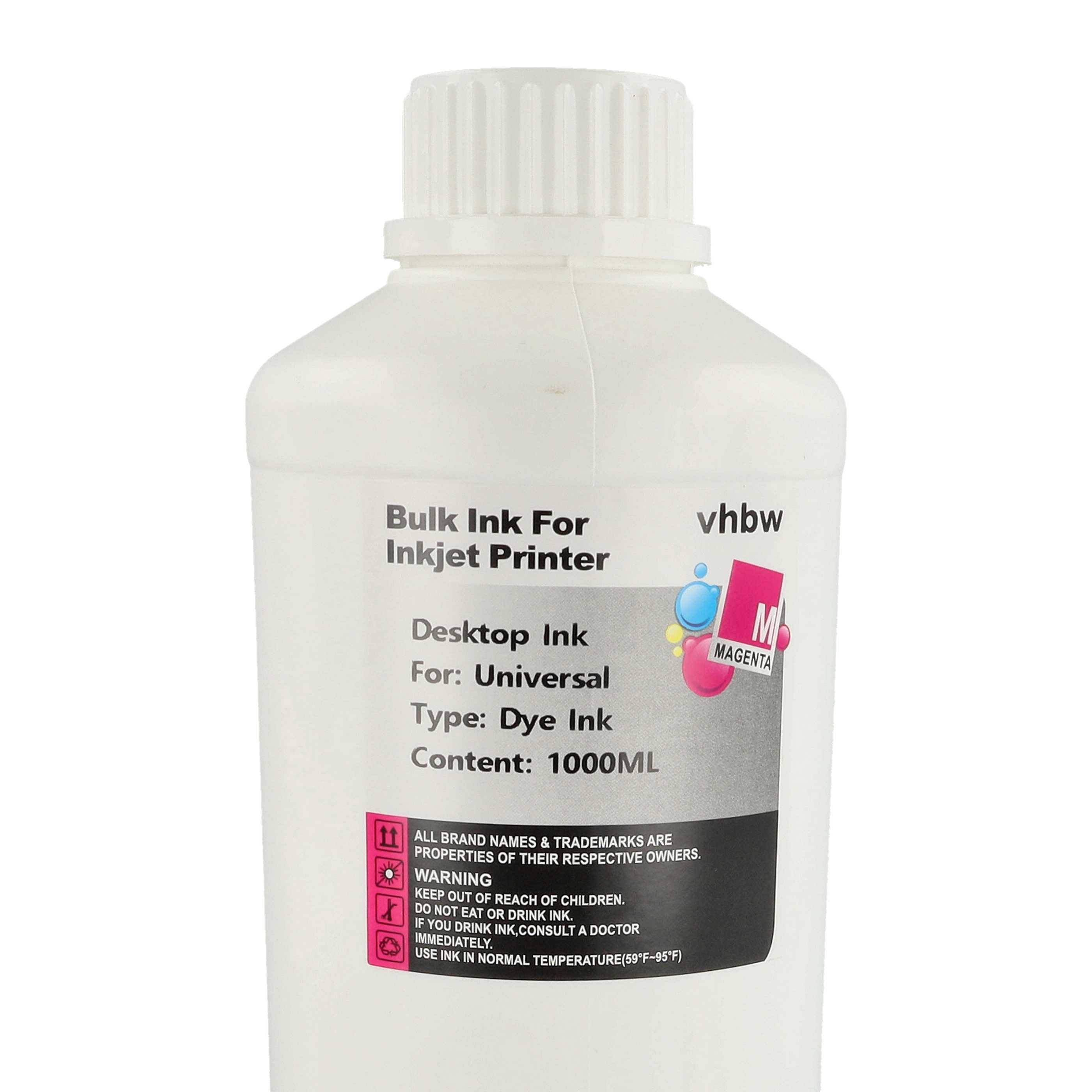 vhbw Nachfülltinte kompatibel mit Canon Pixma G4511 | G5050, G6050, G7050, GM2050, GM4050 Drucker - Refilltinte Dye-4