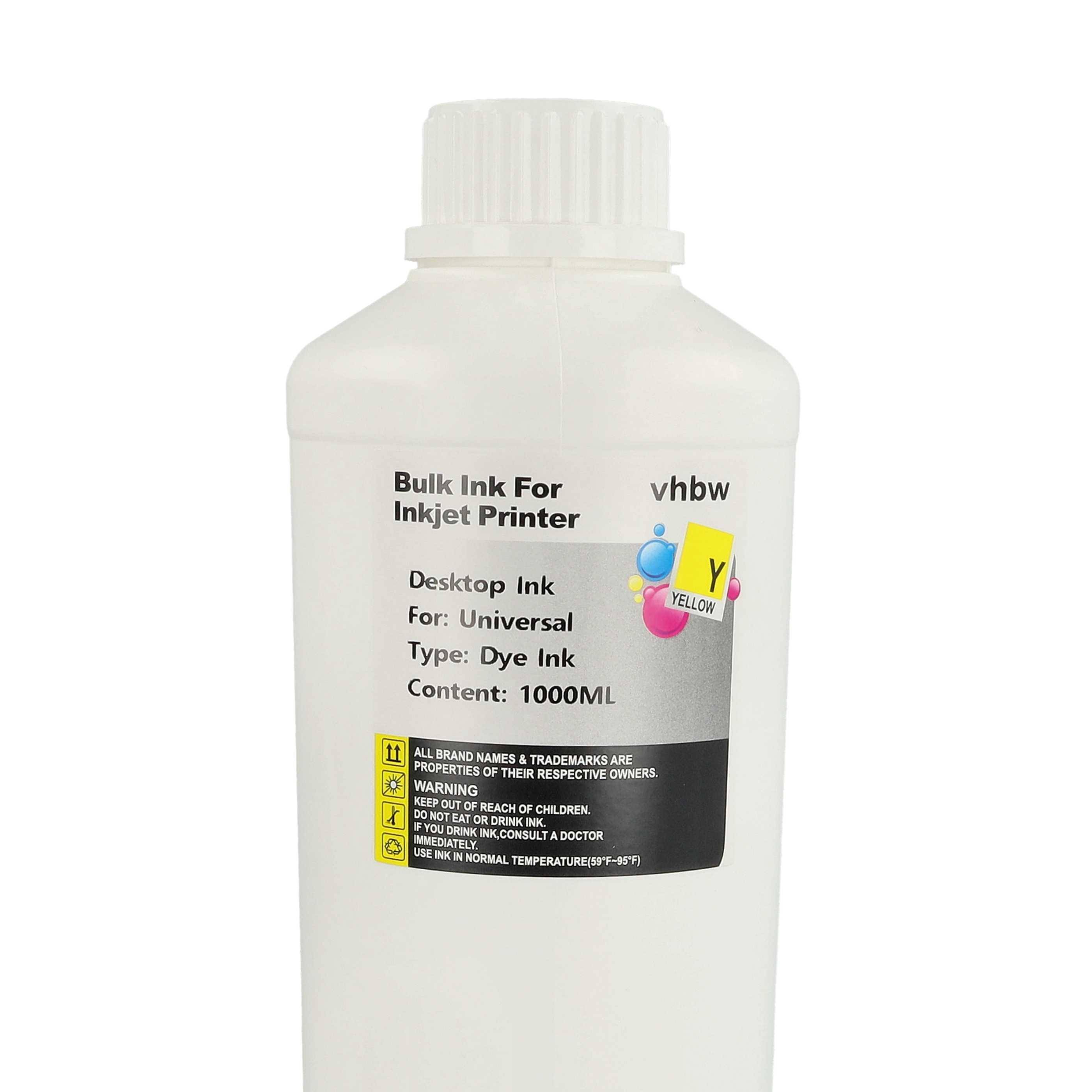 vhbw Nachfülltinte kompatibel mit Canon Pixma G4510 | G1501, G1510, G2501, G2510, G3501, G3510 Drucker - Refilltinte Dye-4