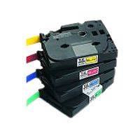 TZE-731 LAMINATED TAPE 12mm 8m 12mm Black on Green Laminated Tape - 8m-0