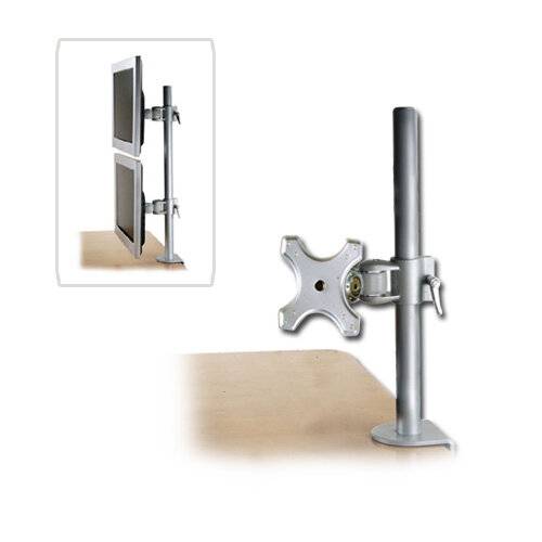 LINDY Monitor-Tischhalterung LCD Bracket 1 Display(s) Silber Neigbar, Schwenkbar-2