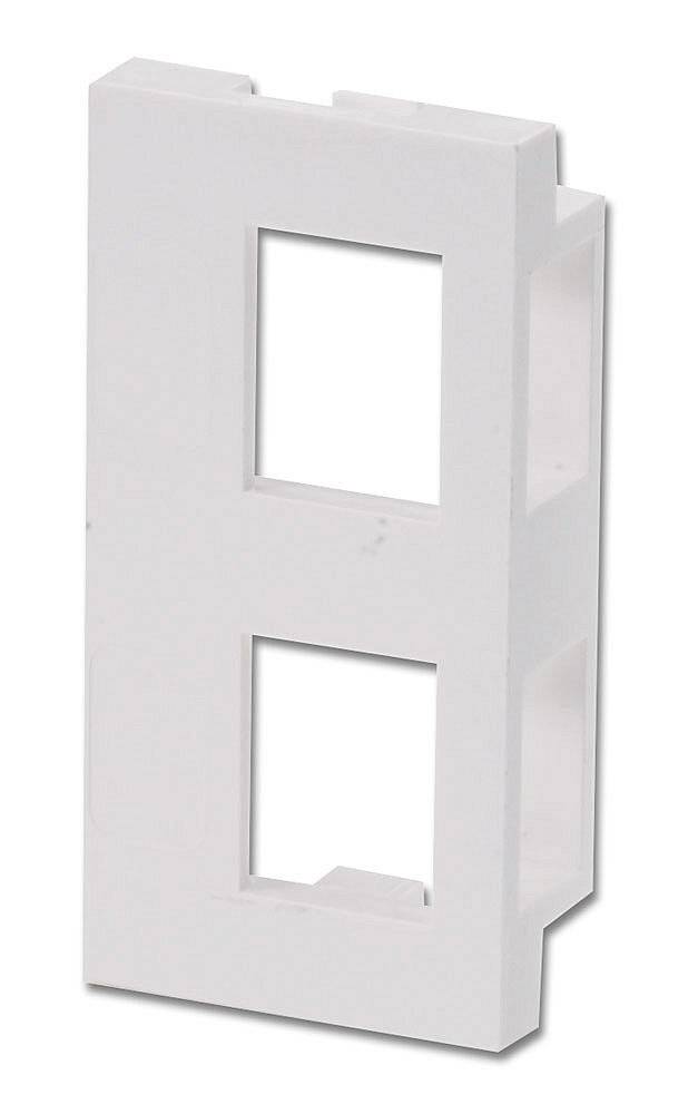 Lindy 60552 Snap-In-Modul für 2x Keystone für Wanddosen (4 Stück)-1
