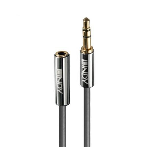 Lindy 35328 2m 3.5mm Audio Verlängerungskabel, Cromo Line