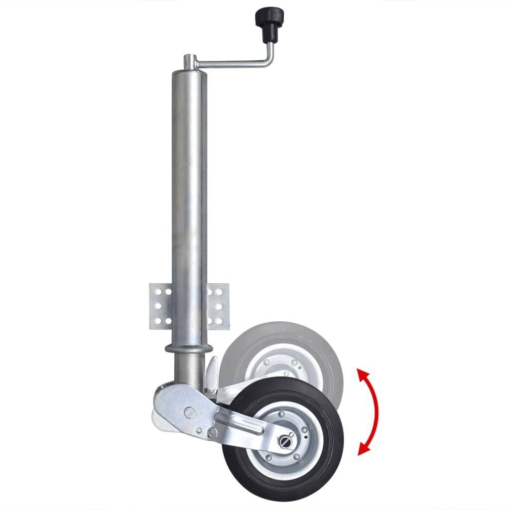 60 mm Schwerlast Stützrad, klappbar-1