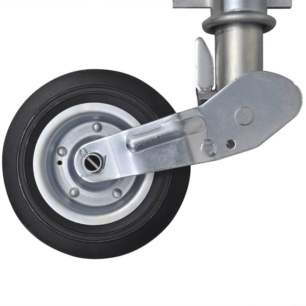 60 mm Schwerlast Stützrad, klappbar-2