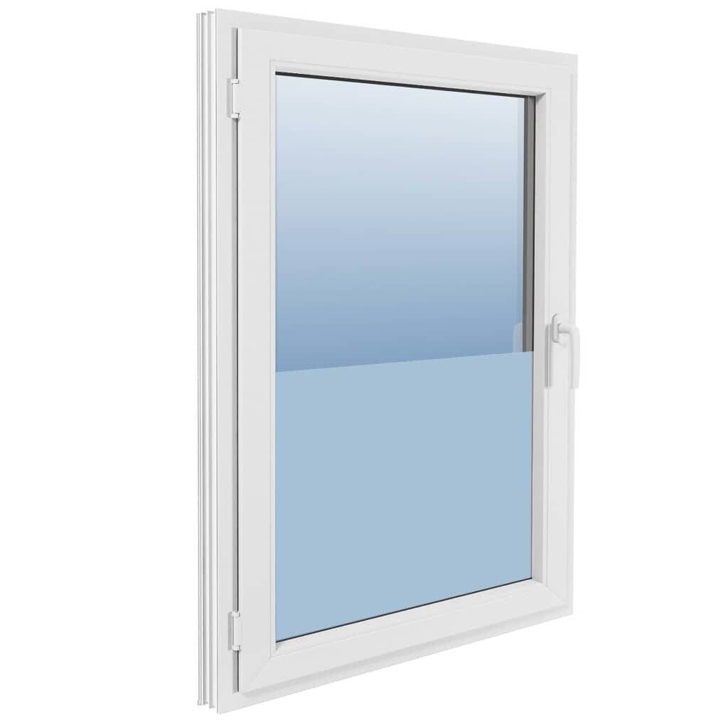 Fensterfolie Sichtschutzfolie Milchglas Selbstklebend 0,9×10 m-4