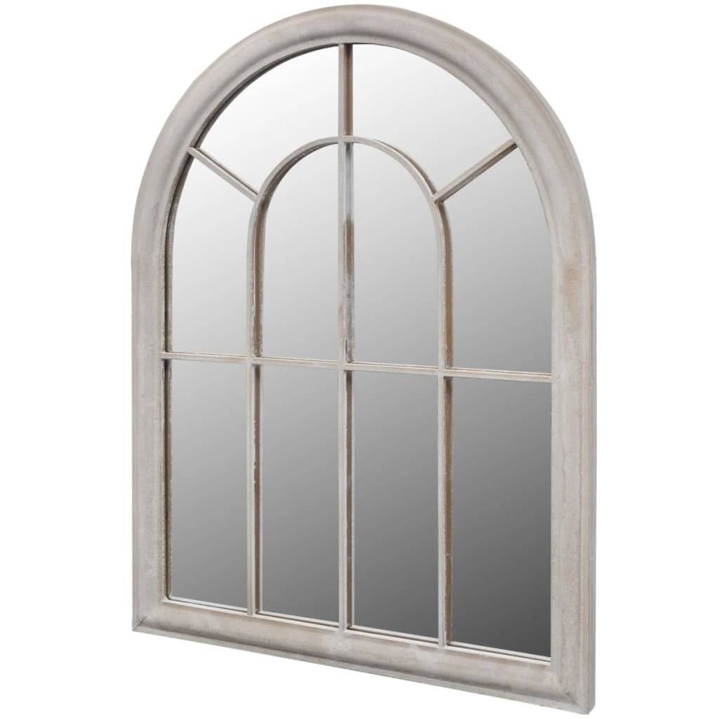 vidaXL Rustikaler Gartenspiegel Bogen 69×89 cm für Indoor und Outdoor-4