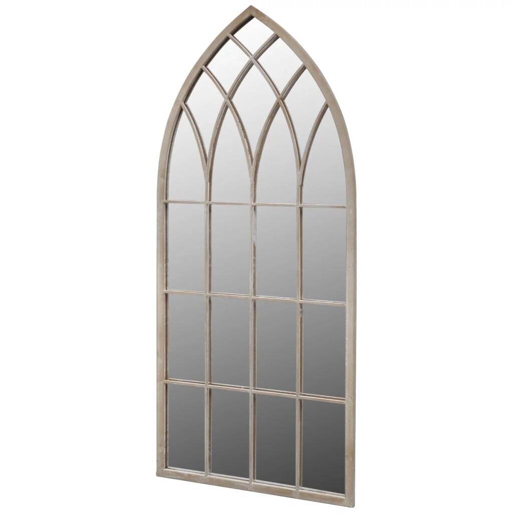 vidaXL Rustikaler Gartenspiegel Bogen 50×115 cm für Indoor und Outdoor-4