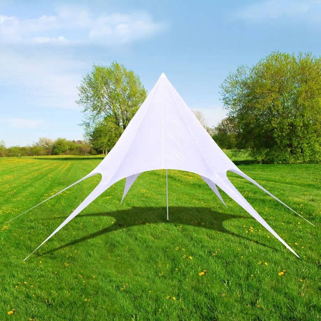 Gartenpavillon Hexagon Stern 14m-6