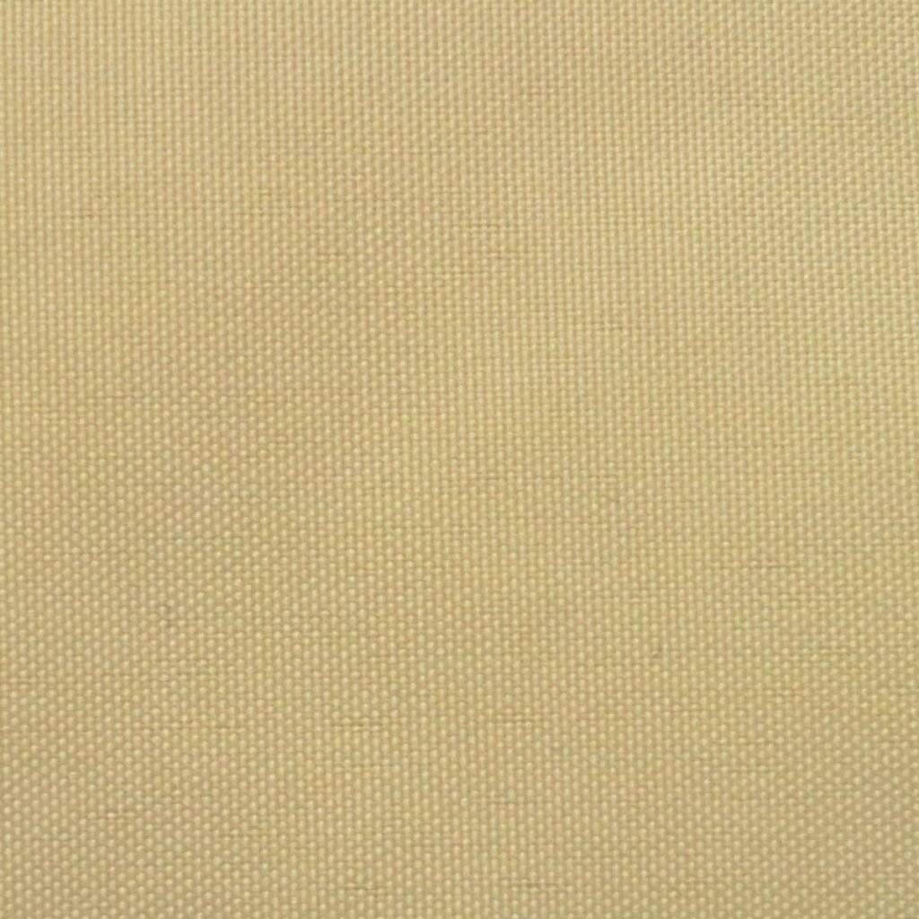 Sonnensegel Oxford Gewebe Rechteckig 4 x 6 m Beige-2