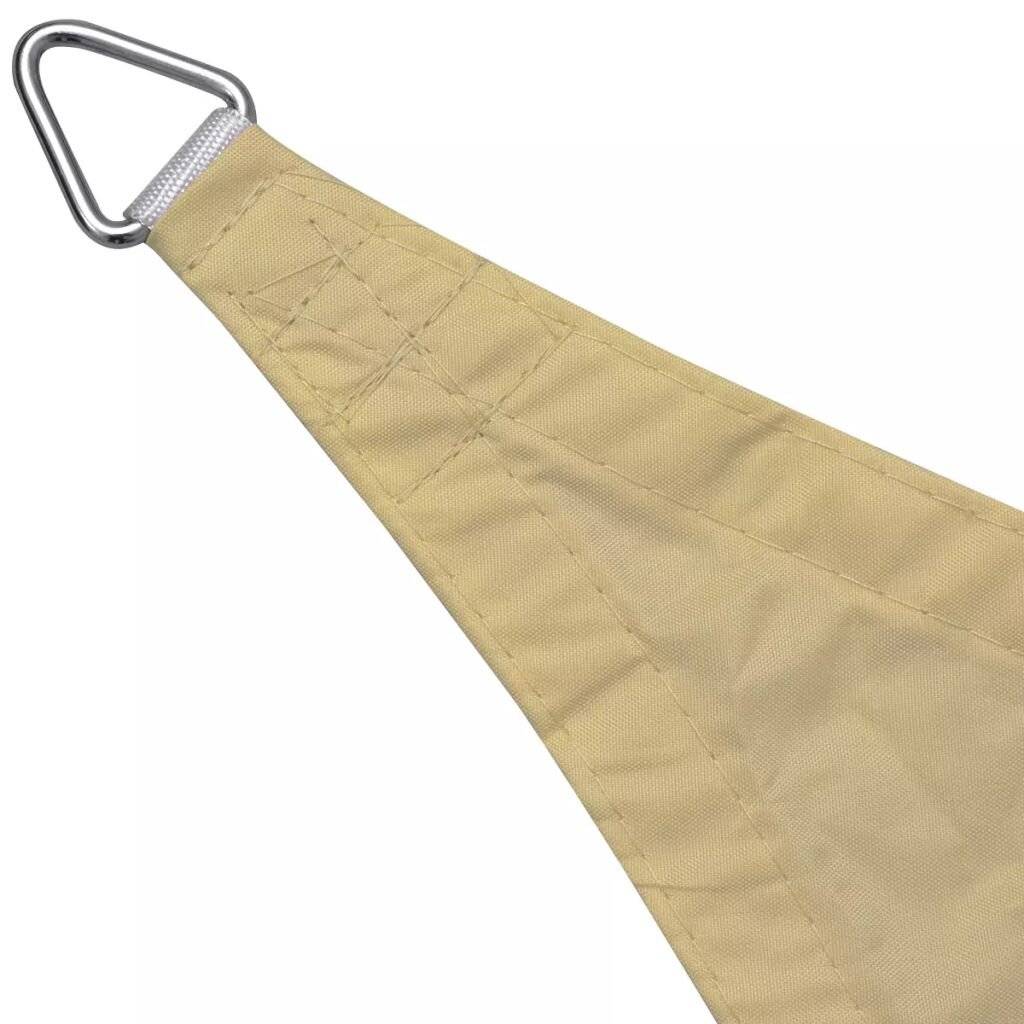 Sonnensegel Oxford Gewebe Rechteckig 4 x 6 m Beige-3