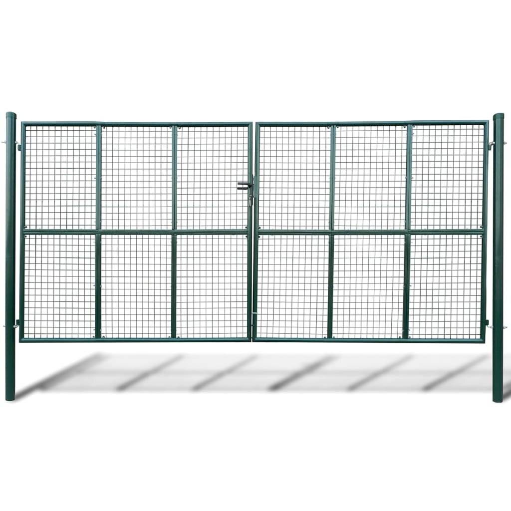 vidaXL Maschen-Gartentor 400x200 cm-4
