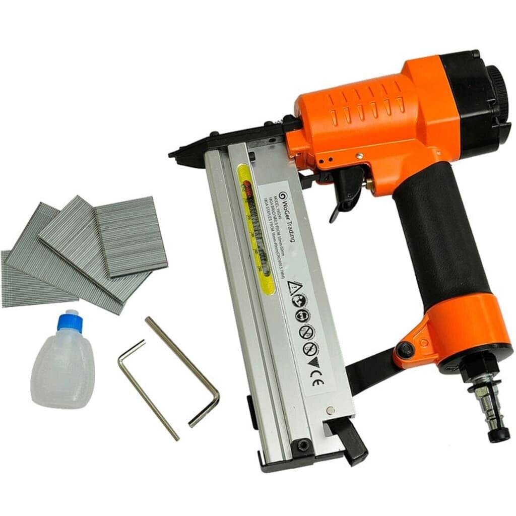 Kombi Tacker Druckluft Drucklufttacker Druckluftnagler 2in1-4