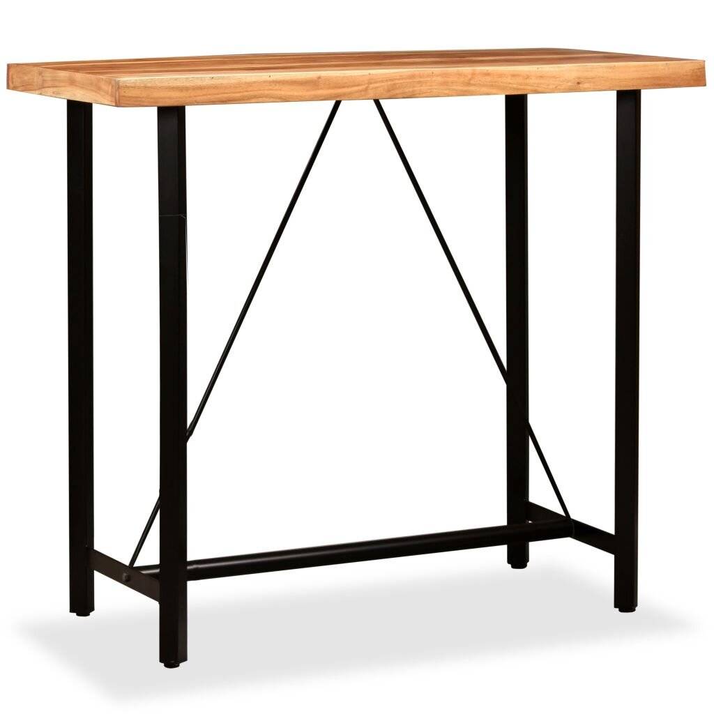 Symbolbild für vidaXL Bartisch Massivholz Akazie 120x60x107 cm