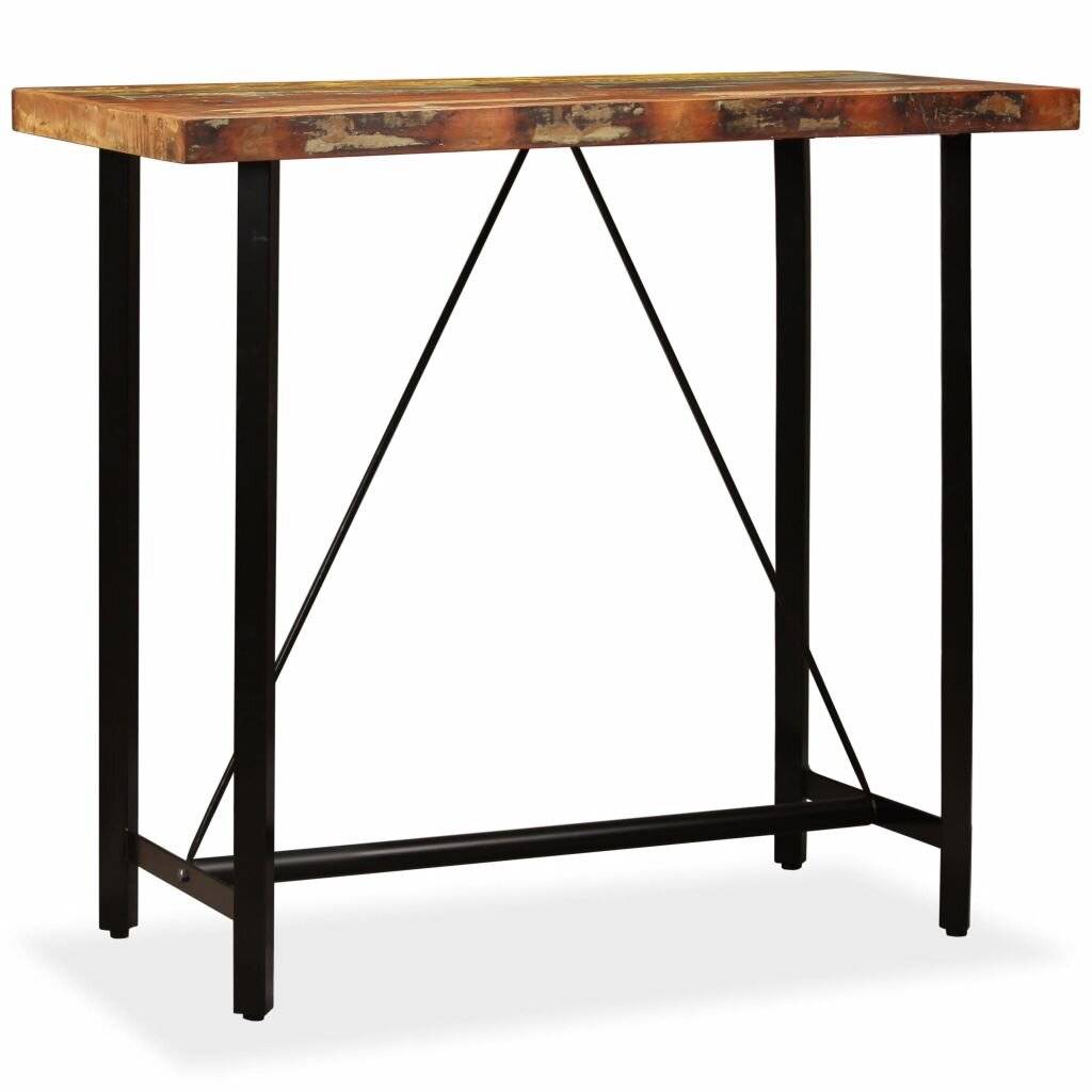 Symbolbild für vidaXL Bartisch Altholz Massiv 120x60x107 cm