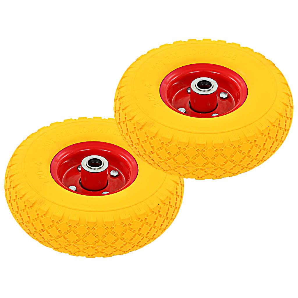 Sackkarrenräder 4 Stk. Gummi 3,00 - 4 (260 x 85)-3