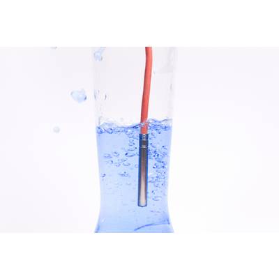 promesstec Pt100 Temperaturfühler / 5m Silikon-Leitung / 3-Leiter / Schutzhülse 6x50mm / Klasse A / -50°C...+180°C-0