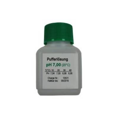 Pufferlösung pH7 zum Abgleich von Elek­trode mit Mess­ge­rät, pH7 250 ml Fläsch­chen