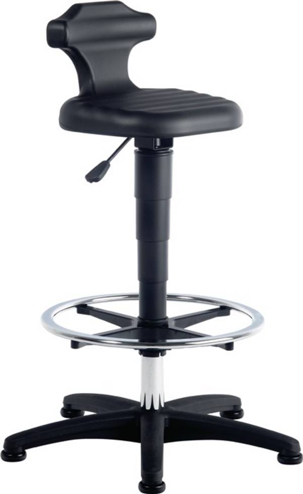 Sitz-/Stehstuhl Flex Integralschaum Sitz-H.510-780mm m.Fußring BIMOS