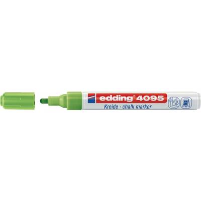 Kreidemarker 4095 hellgrün Strich-B.2-3mm Rundspitze EDDING-0