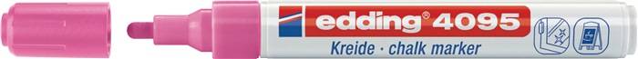 Kreidemarker 4095 neonrosa Strich-B.2-3mm Rundspitze EDDING-0