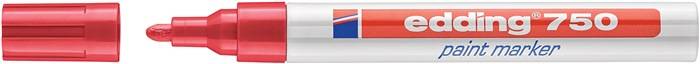 Lackmarker 750 rot Strich-B.2-4mm Rundspitze EDDING-0