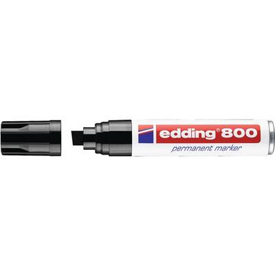 Permanentmarker 800 schwarz Strich-B.4-12mm Keilspitze EDDING-0