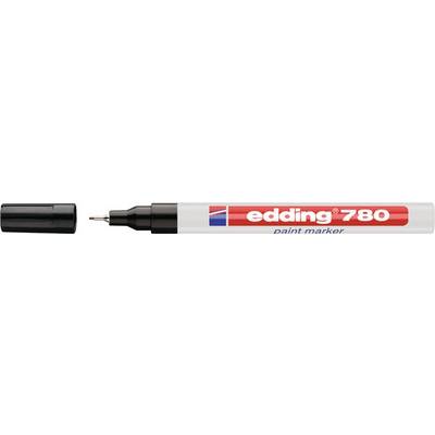 Lackmarker 780 schwarz Strich-B.0,8mm Rundspitze EDDING-0