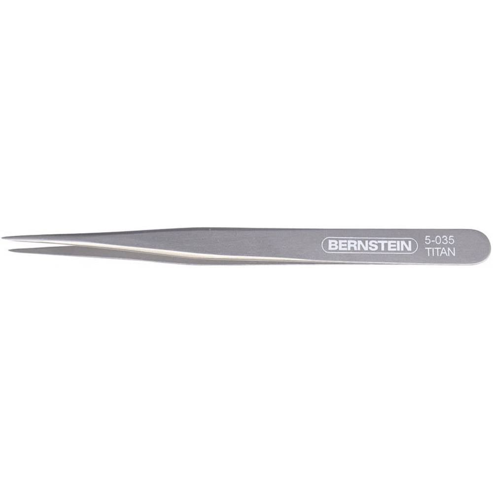 Bernstein Titanium pincet Uitvoering Superspits Lengte 120 mm 5-035