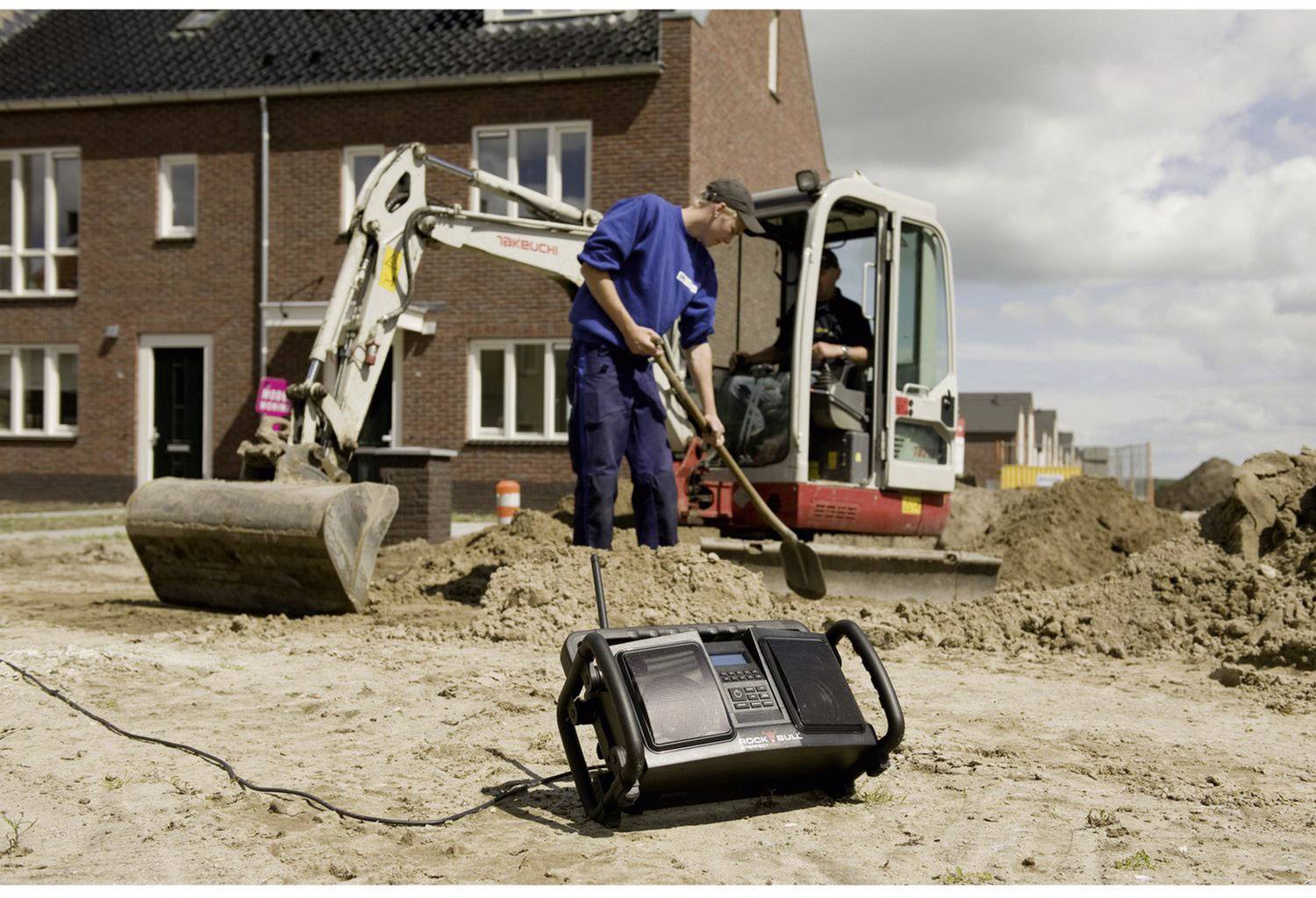 Baustellenradio ROCKBULL 11,1 V 230 V PERFECTPRO-3