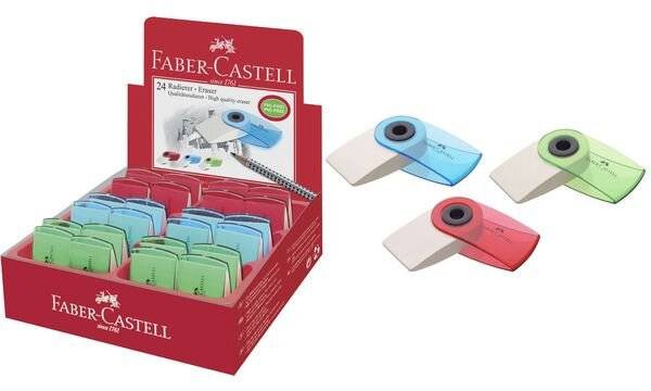 Faber-Castell 182412, Blau, Rot, Durchscheinend, Türkis, Erwachsene & Kinder, Ausstellungsbox, 1 Stück(e)