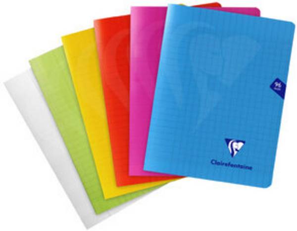 Clairefontaine Cahier piqûre Mimesys, 170 x 220 mm, 96 pages (87000710)