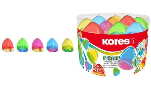 Kores Spitzdose "Snappy", Runddose, farbig sortiert-0