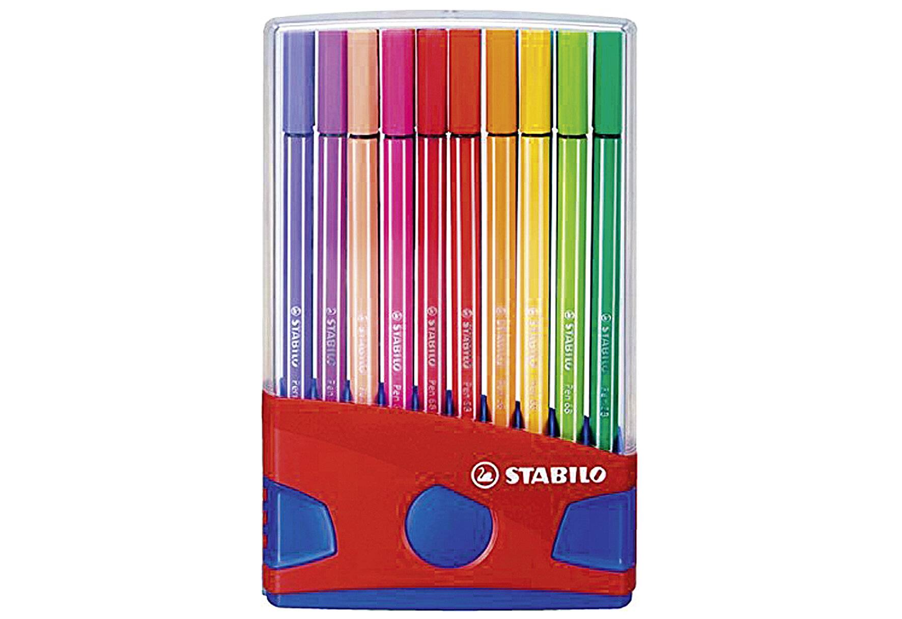 Fasermaler pen ColorParade M 1mm sort. 20 St./Pack. - Artikel: 304029799-1