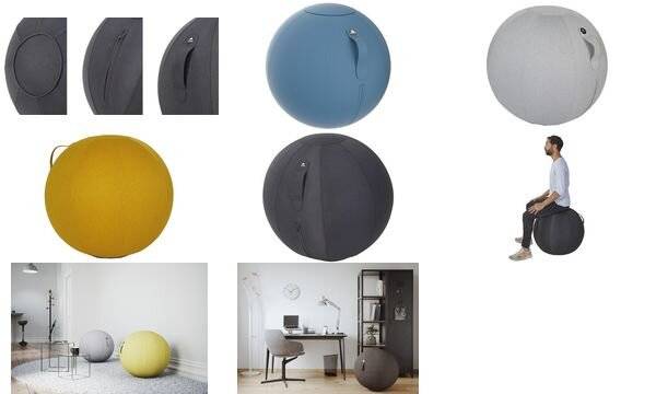 ALBA Sitzhocker "MHBALL", safrangelb (74800188)