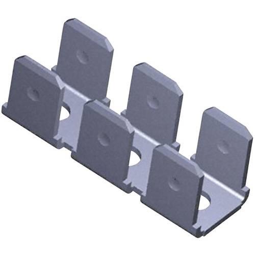 TE Connectivity 41482 Steckzunge zum Einlöten in gedruckte Schaltungen Steckbreite: 6.3 mm Steckdicke: 0.8 mm 180 ° Unis...