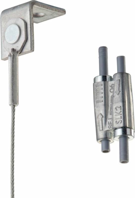 Erico SLK mit Winkelanschluss 3mm Stahlseil,L=2m SLK3L2AB-0
