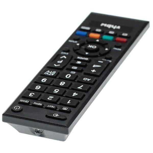 vhbw Fernbedienung Ersatz für Toshiba CT-90326 für Fernseher | TV - Ersatzfernbedienung