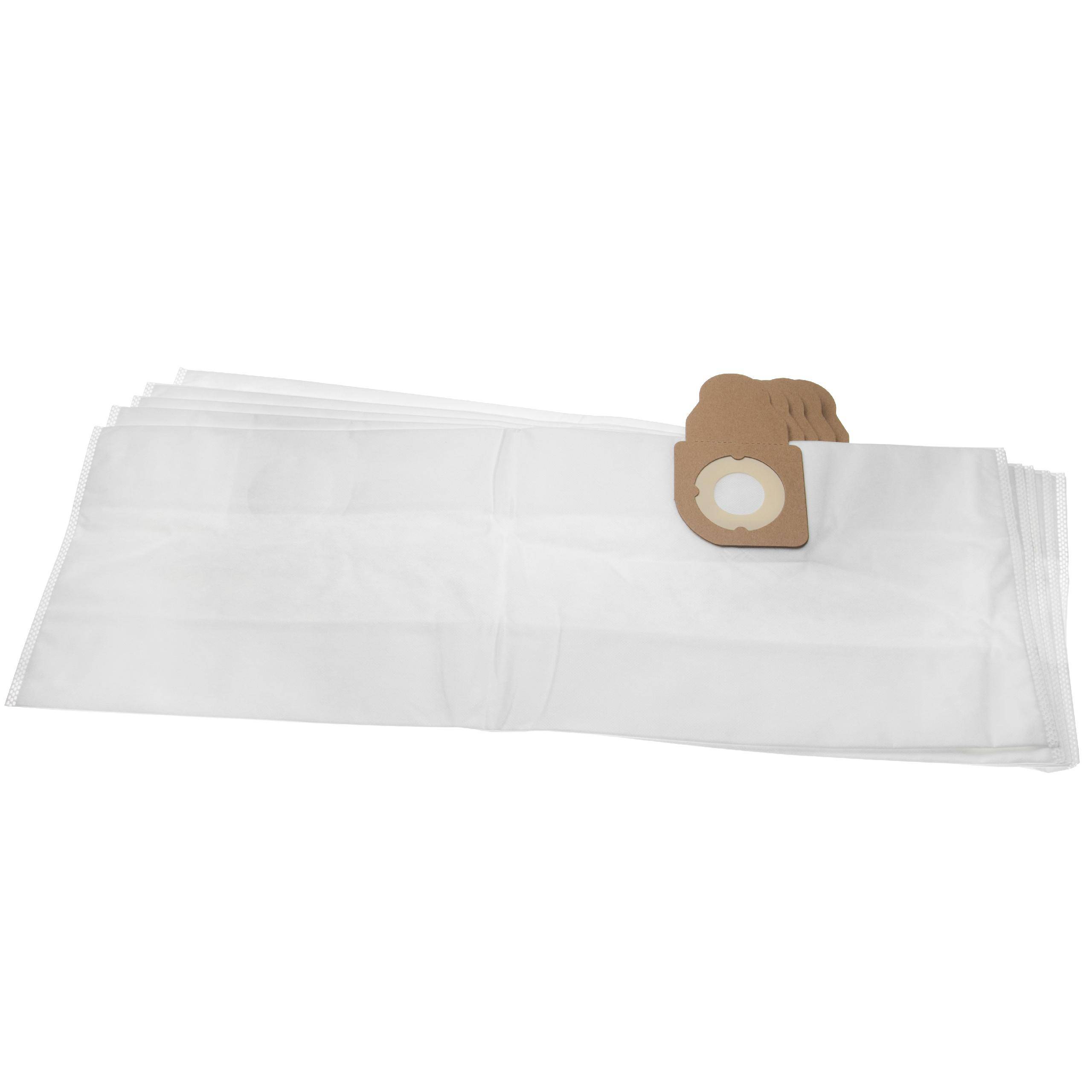 vhbw 5x Staubbeutel kompatibel mit Nilfisk / Alto / Wap Aero 840, 700, 800A, 600A, 640, 840 A Staubsauger - 70,5cm x-0