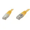 econ connect F6TP0,25GE RJ45 Patchkabel CAT 6 S/FTP 0.25 m Gelb Paarschirm 1 St.