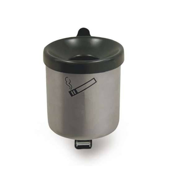 Sicherheitswandascher graphit H.100xD.90mm m.Kippvorichtung