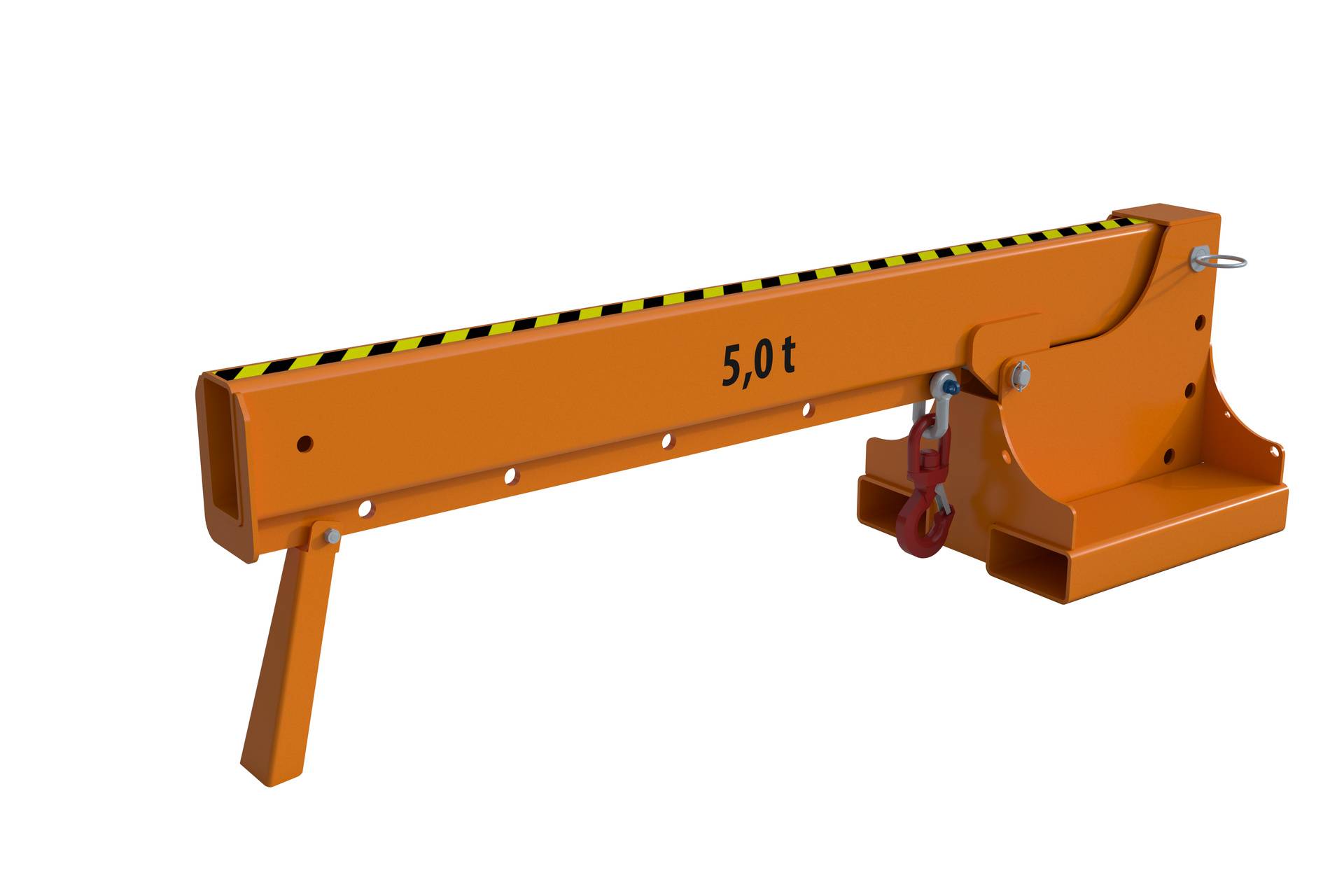 Teleskop-Lader KTH-K 5,0, lackiert, Gelborange-0