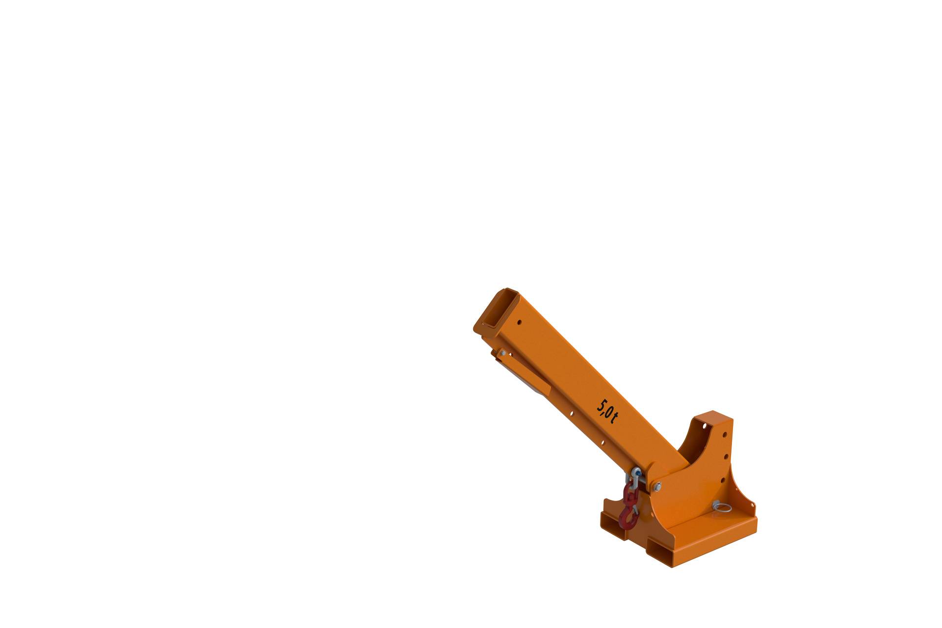 Teleskop-Lader KTH-K 5,0, lackiert, Gelborange-1